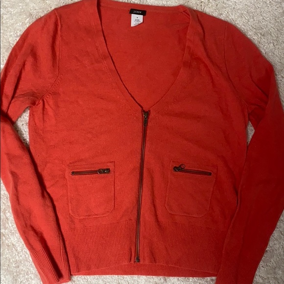 J. Crew Sweaters - BUNDLE ONLY Coral zip up sweater by J Crew